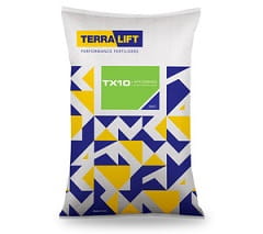 Nawóz organiczny Premium  do trawy Terralift TX10 5-2-8 + Mikoryza + Wetting Agent ,2 m-ce